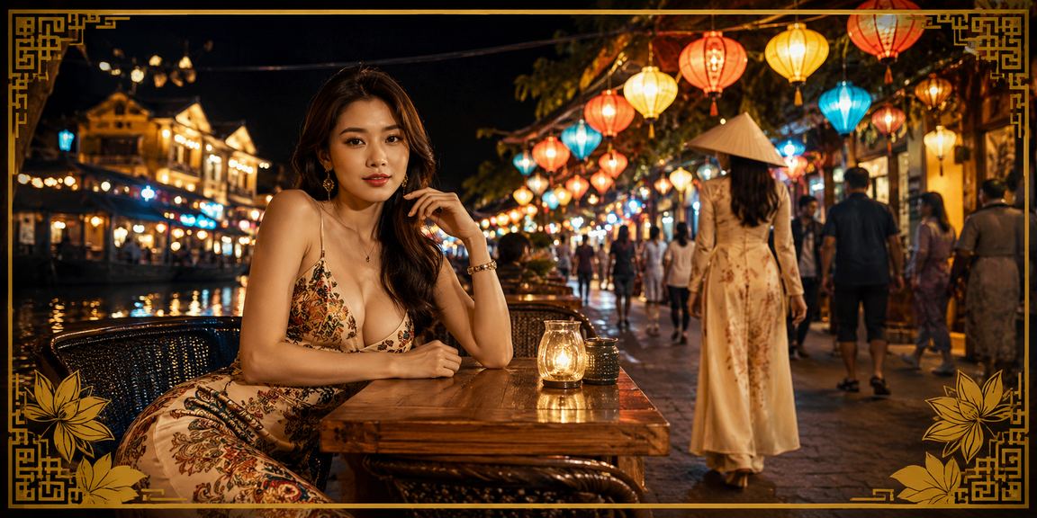 Khách du lịch tại Phú Quốc thư giãn với slot game trực tuyến bên ly cà phê